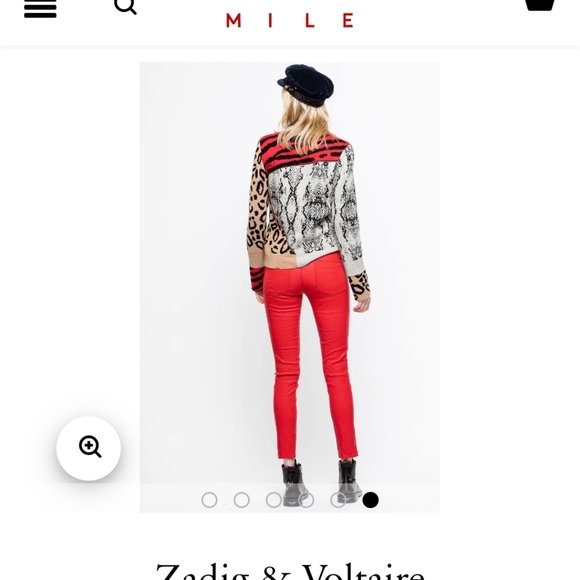 Acrylic Animal Print Patchwork Sweater! - Picture 13 of 16